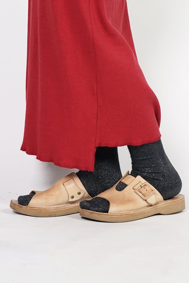 kengo(ケンゴ) garagara rib long skirt ガラガラリブロングスカート K26SS-SK1