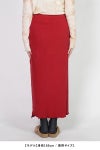 kengo(ケンゴ) garagara rib long skirt ガラガラリブロングスカート K26SS-SK1