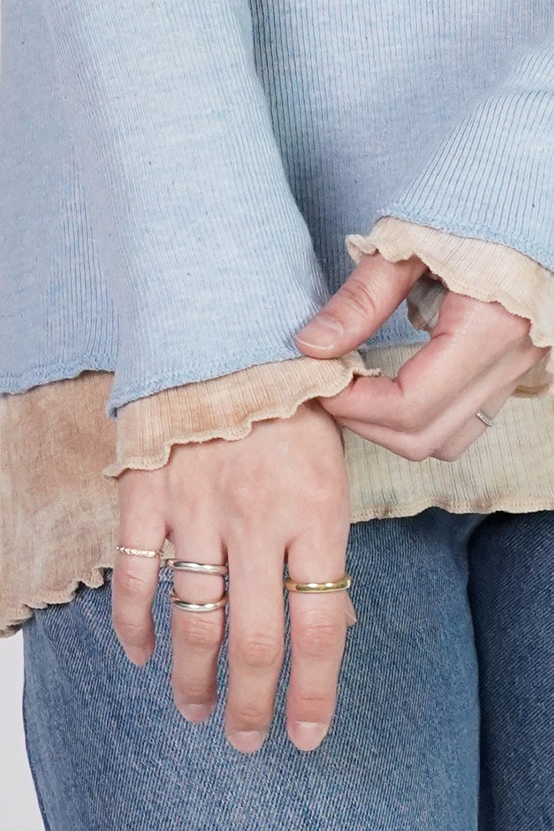 kengo(ケンゴ) garagara rib crew neck cardigan ガラガラリブクルーネックカーディガン K26SS-TP5