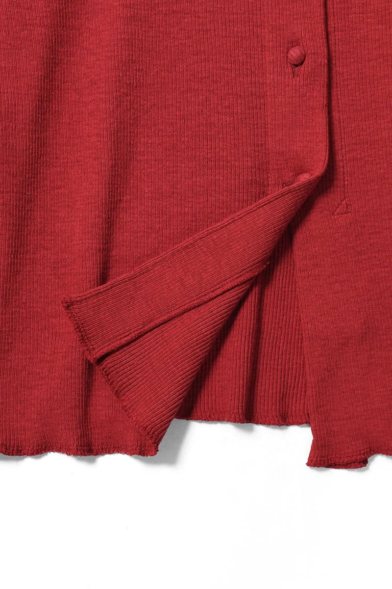 kengo(ケンゴ) garagara rib crew neck cardigan ガラガラリブクルーネックカーディガン K26SS-TP5