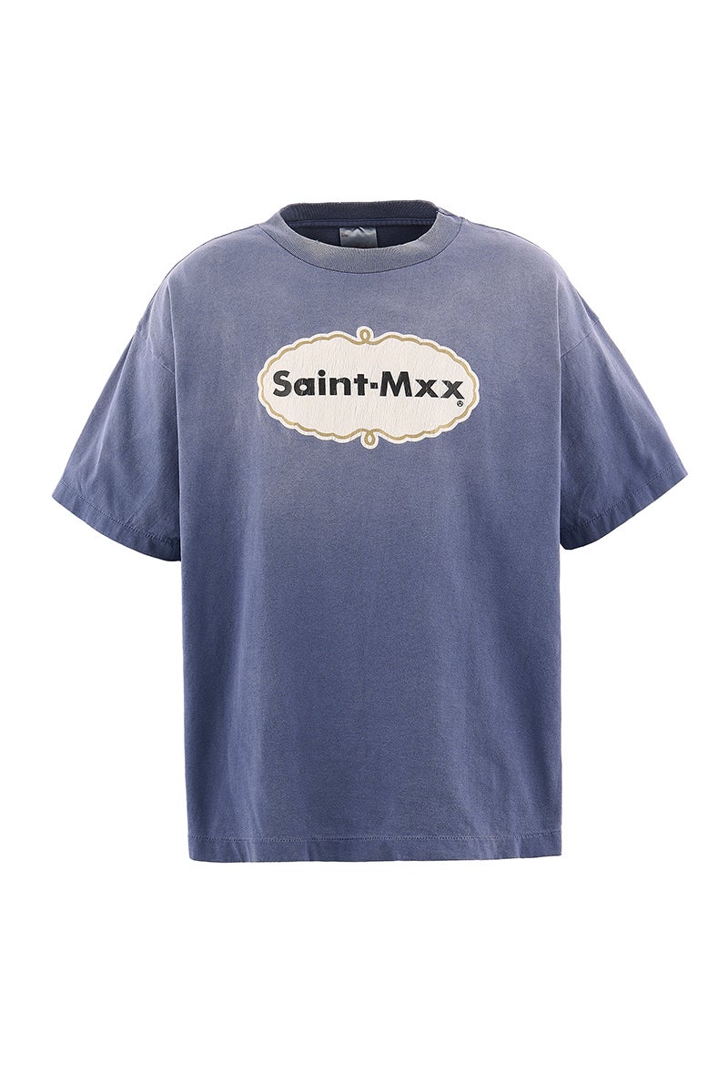 SAINT Mxxxxxx(セントマイケル) SM-MK8-0000-021 / SS T-SHIRT / SAINT MXX / NAVY Tシャツ