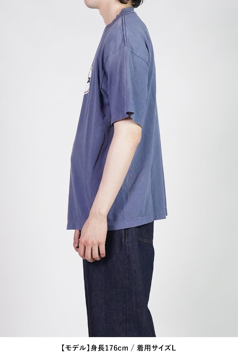 SAINT Mxxxxxx(セントマイケル) SM-MK8-0000-021 / SS T-SHIRT / SAINT MXX / NAVY Tシャツ