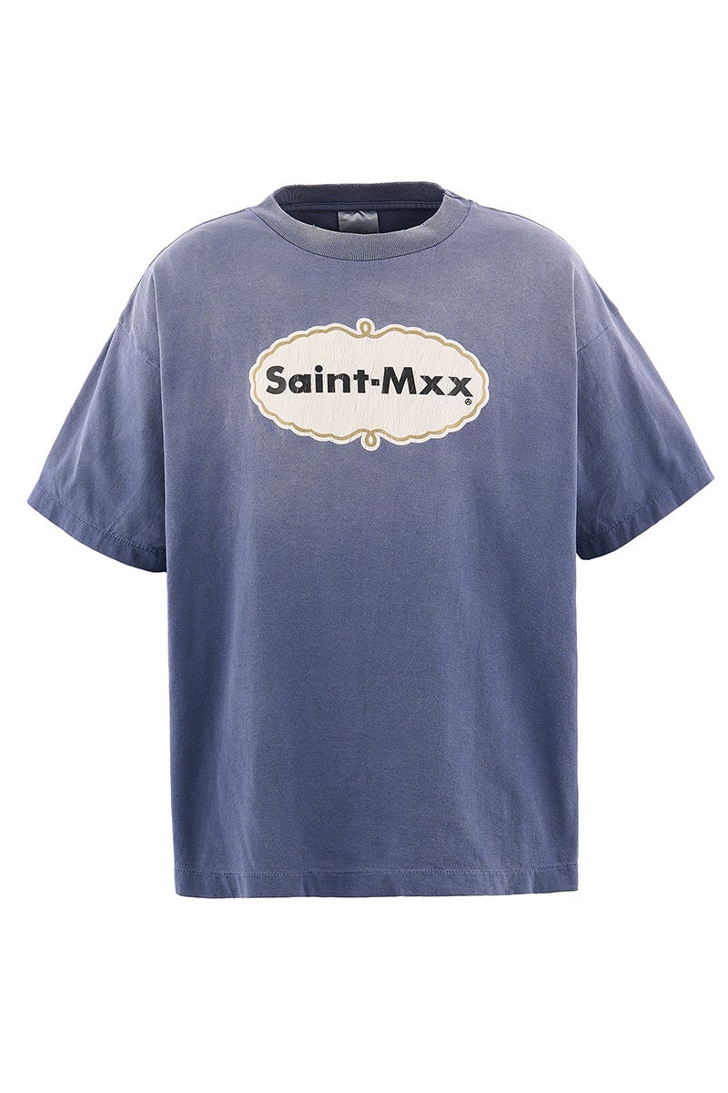 SAINT Mxxxxxx(セントマイケル) SM-MK8-0000-021 / SS T-SHIRT / SAINT MXX / NAVY Tシャツ