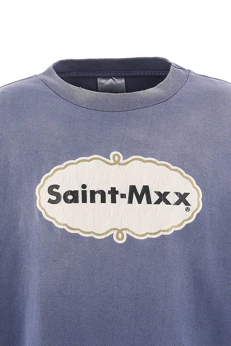 SAINT Mxxxxxx(セントマイケル) SM-MK8-0000-021 / SS T-SHIRT / SAINT MXX / NAVY Tシャツ