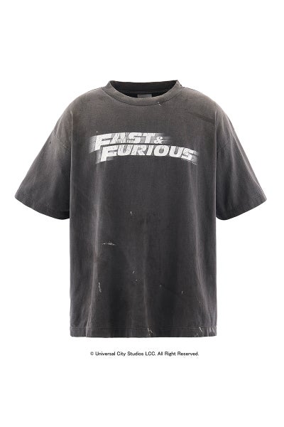 SAINT Mxxxxxx(セントマイケル) SM-MK8-0000-C06 / FF_SS T-SHIRT / FAST FURIOUS / BLK ワイルド スピード Tシャツ