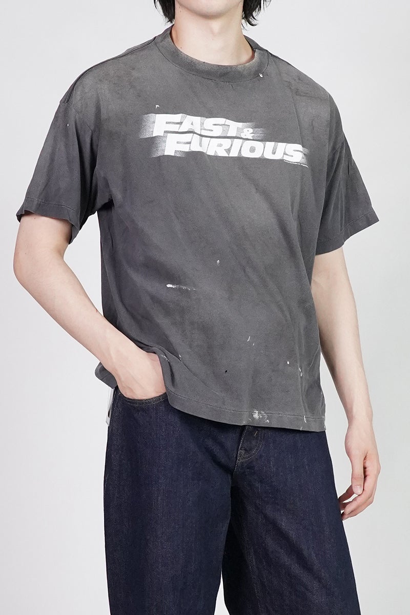 SAINT Mxxxxxx(セントマイケル) SM-MK8-0000-C06 / FF_SS T-SHIRT / FAST FURIOUS / BLK ワイルド スピード Tシャツ
