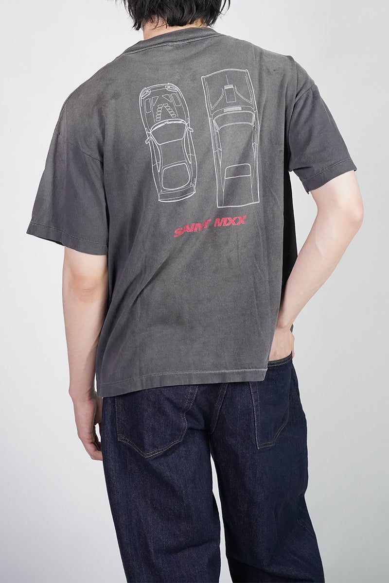SAINT Mxxxxxx(セントマイケル) SM-MK8-0000-C06 / FF_SS T-SHIRT / FAST FURIOUS / BLK ワイルド スピード Tシャツ