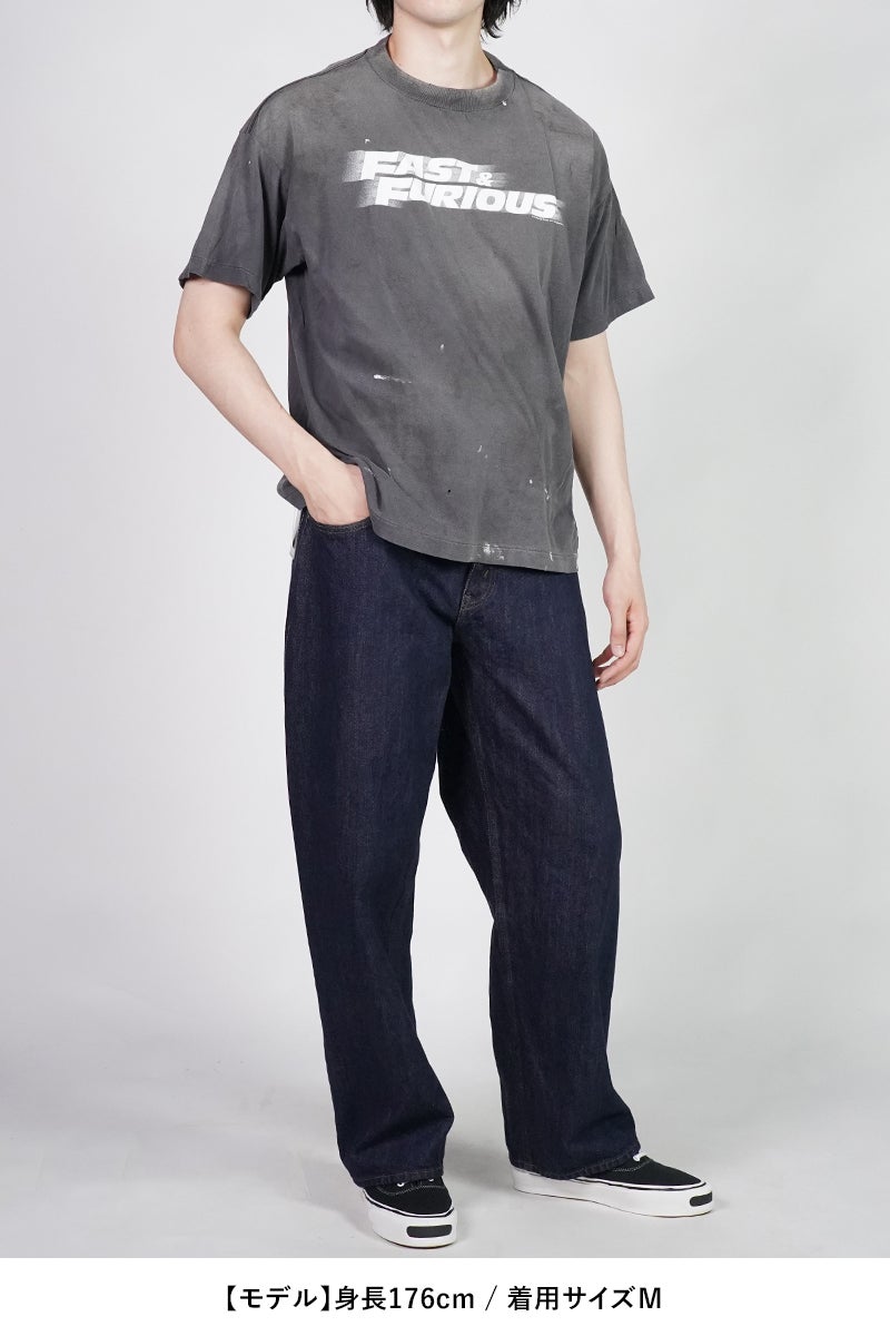 SAINT Mxxxxxx(セントマイケル) SM-MK8-0000-C06 / FF_SS T-SHIRT / FAST FURIOUS / BLK ワイルド スピード Tシャツ