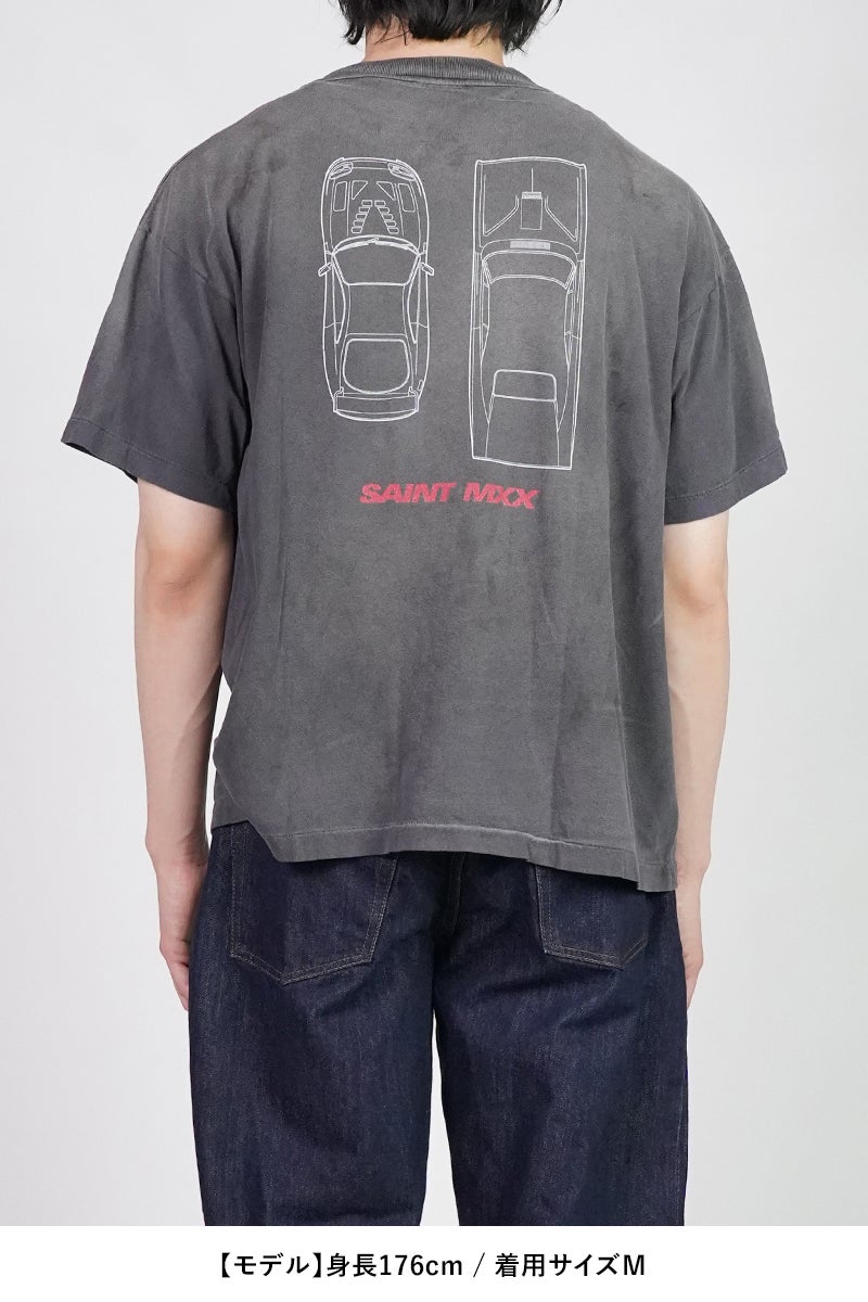 SAINT Mxxxxxx(セントマイケル) SM-MK8-0000-C06 / FF_SS T-SHIRT / FAST FURIOUS / BLK ワイルド スピード Tシャツ