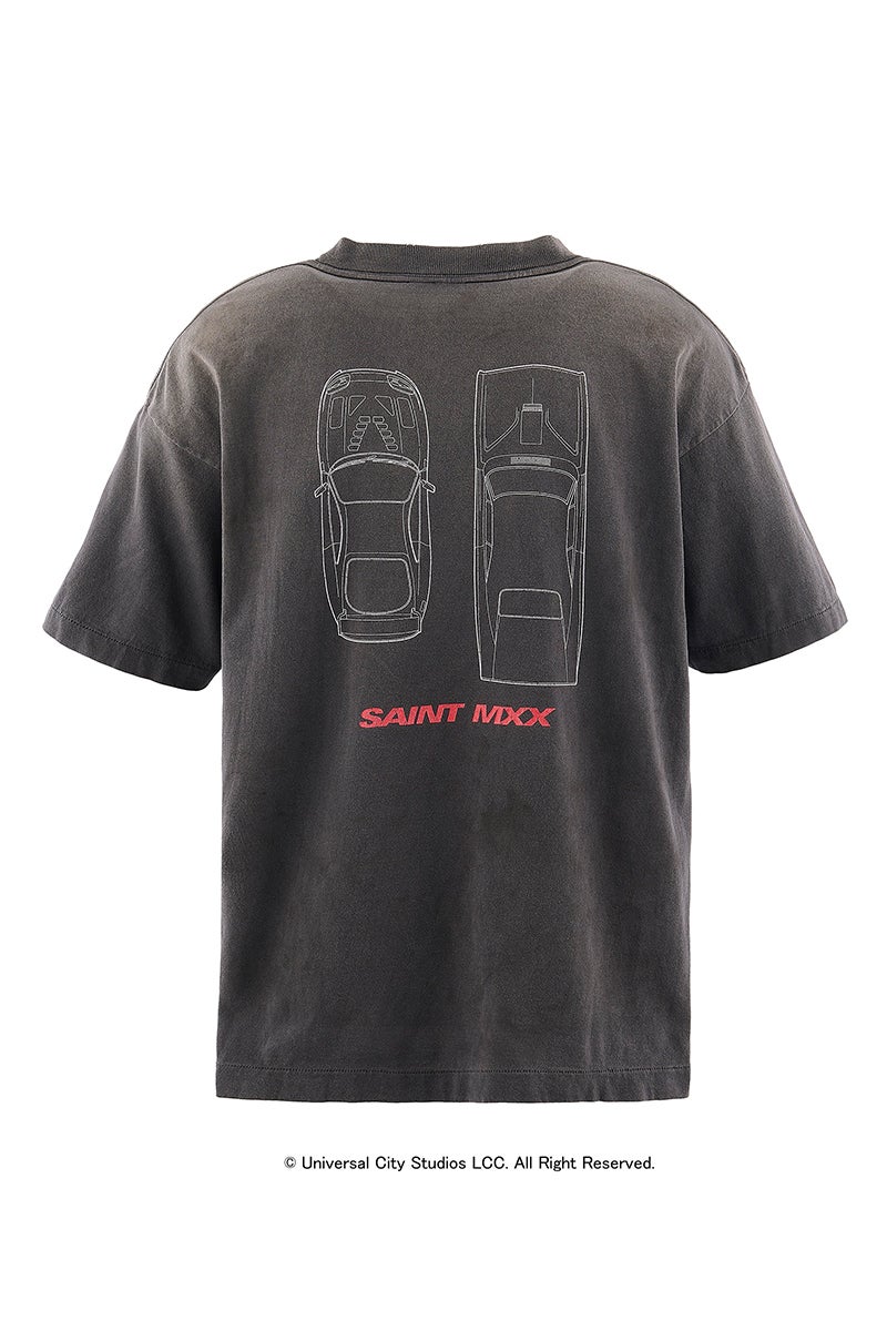 SAINT Mxxxxxx(セントマイケル) SM-MK8-0000-C06 / FF_SS T-SHIRT / FAST FURIOUS / BLK ワイルド スピード Tシャツ