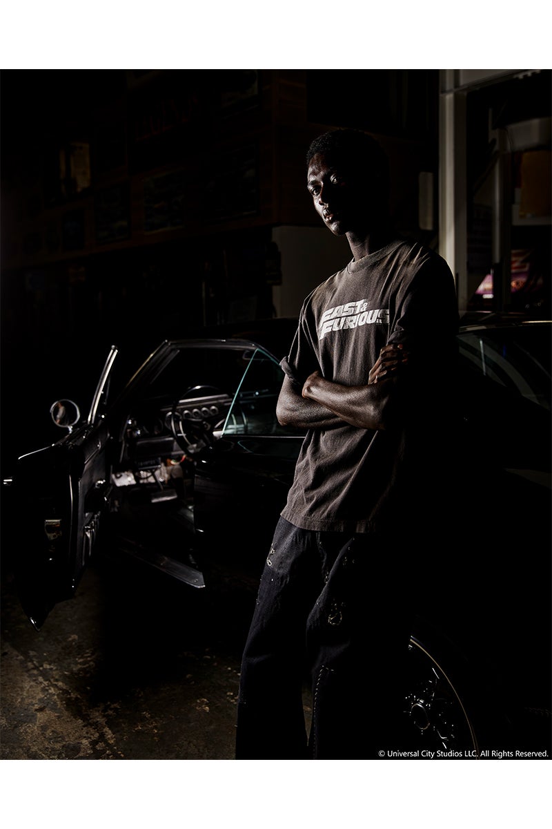 SAINT Mxxxxxx(セントマイケル) SM-MK8-0000-C06 / FF_SS T-SHIRT / FAST FURIOUS / BLK ワイルド スピード Tシャツ