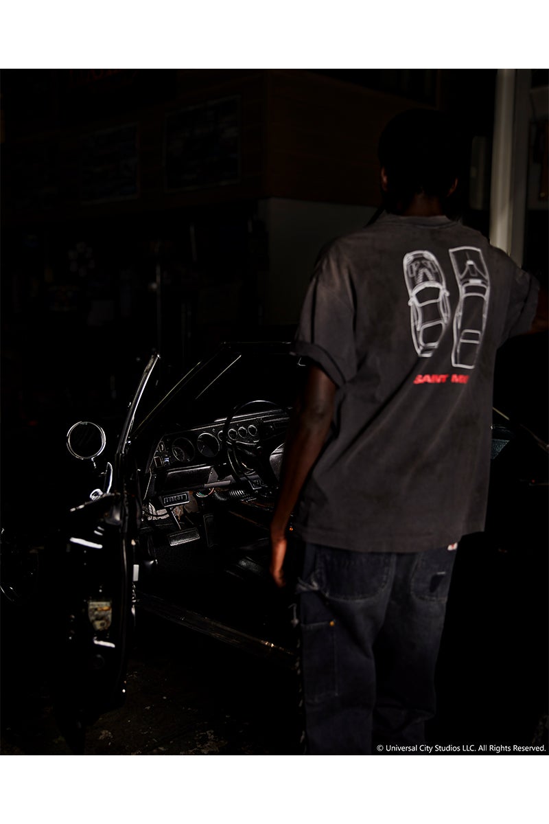 SAINT Mxxxxxx(セントマイケル) SM-MK8-0000-C06 / FF_SS T-SHIRT / FAST FURIOUS / BLK ワイルド スピード Tシャツ