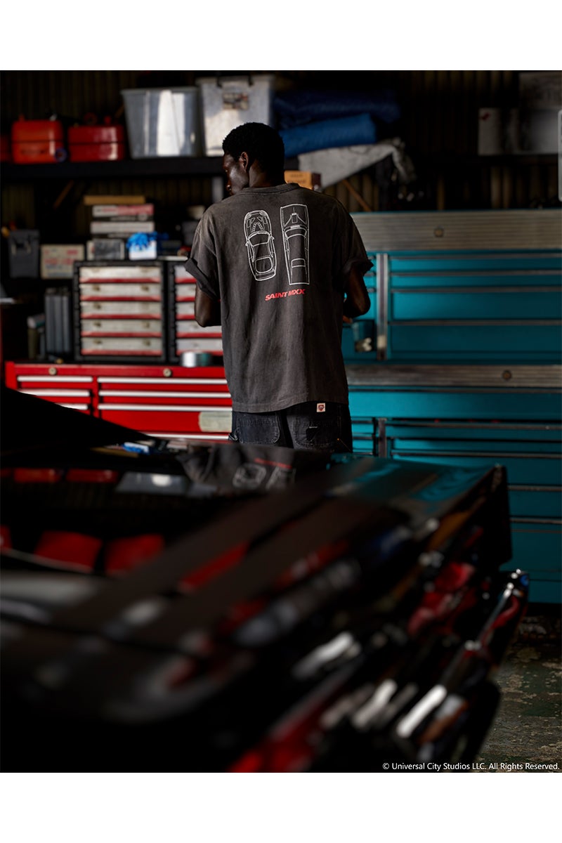 SAINT Mxxxxxx(セントマイケル) SM-MK8-0000-C06 / FF_SS T-SHIRT / FAST FURIOUS / BLK ワイルド スピード Tシャツ