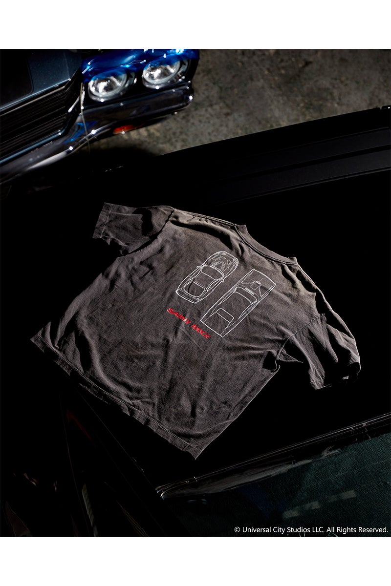 SAINT Mxxxxxx(セントマイケル) SM-MK8-0000-C06 / FF_SS T-SHIRT / FAST FURIOUS / BLK ワイルド スピード Tシャツ