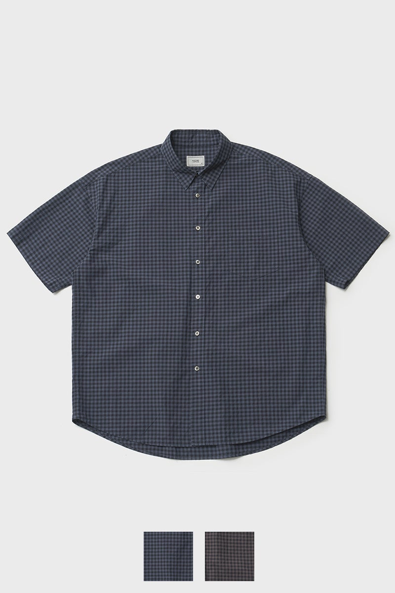 ANOTHER OFFICE(アナザーオフィス) Huge Gingham Check Shirt ヒュージギンガムチェックシャツ AOFSSH006