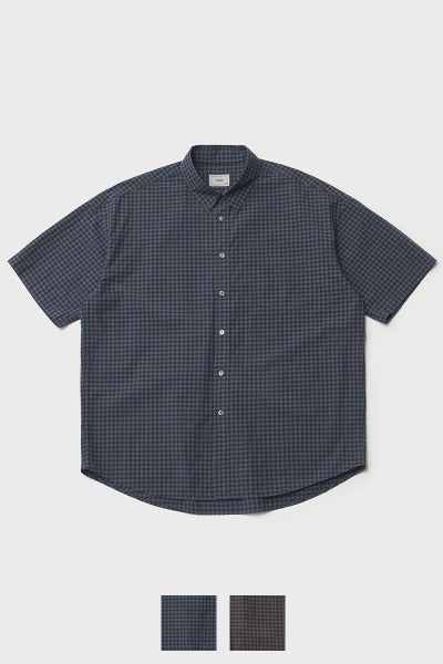 ANOTHER OFFICE(アナザーオフィス) Huge Gingham Check Shirt ヒュージギンガムチェックシャツ AOFSSH006