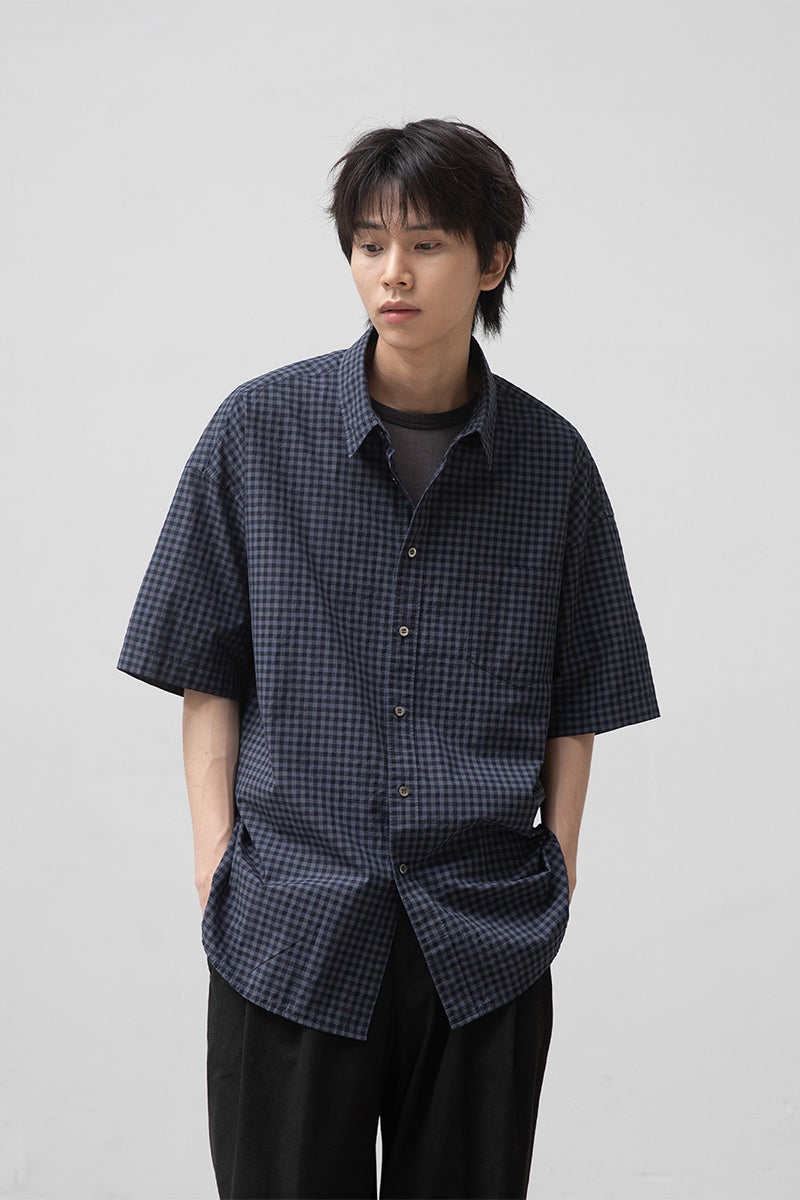 ANOTHER OFFICE(アナザーオフィス) Huge Gingham Check Shirt ヒュージギンガムチェックシャツ AOFSSH006