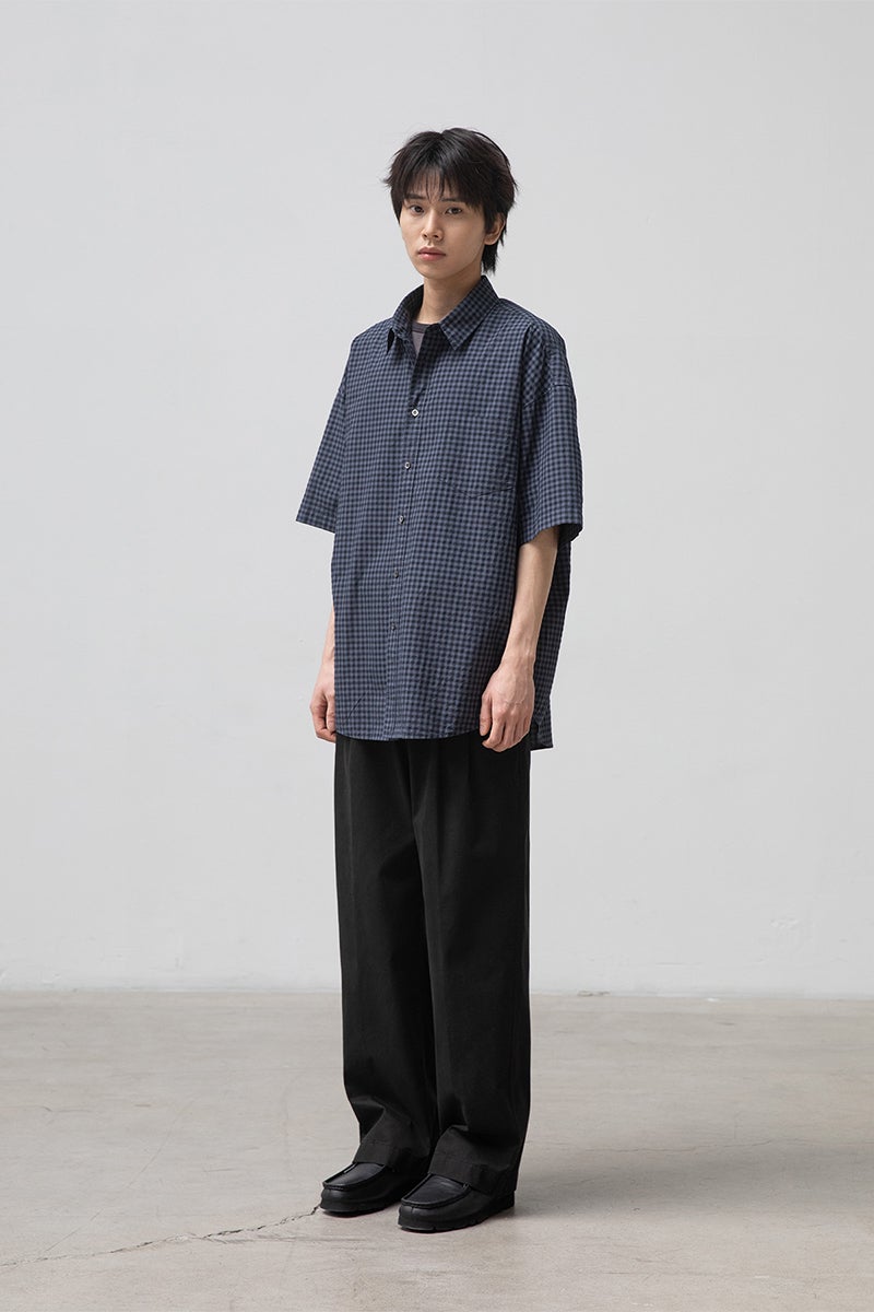 ANOTHER OFFICE(アナザーオフィス) Huge Gingham Check Shirt ヒュージギンガムチェックシャツ AOFSSH006