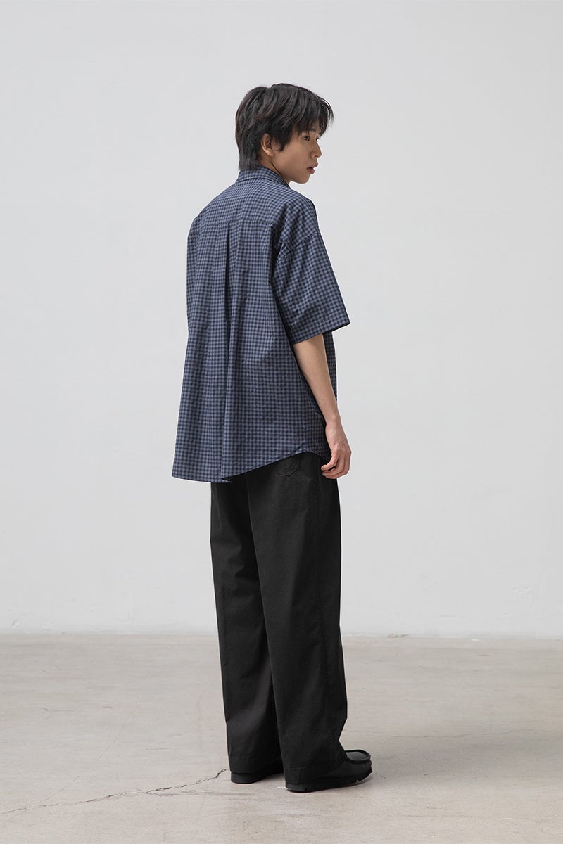 ANOTHER OFFICE(アナザーオフィス) Huge Gingham Check Shirt ヒュージギンガムチェックシャツ AOFSSH006