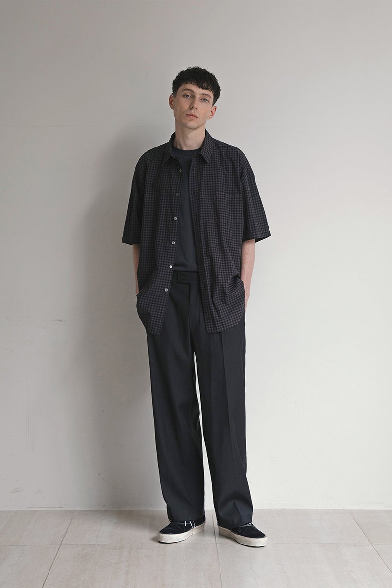 ANOTHER OFFICE(アナザーオフィス) Huge Gingham Check Shirt ヒュージギンガムチェックシャツ AOFSSH006