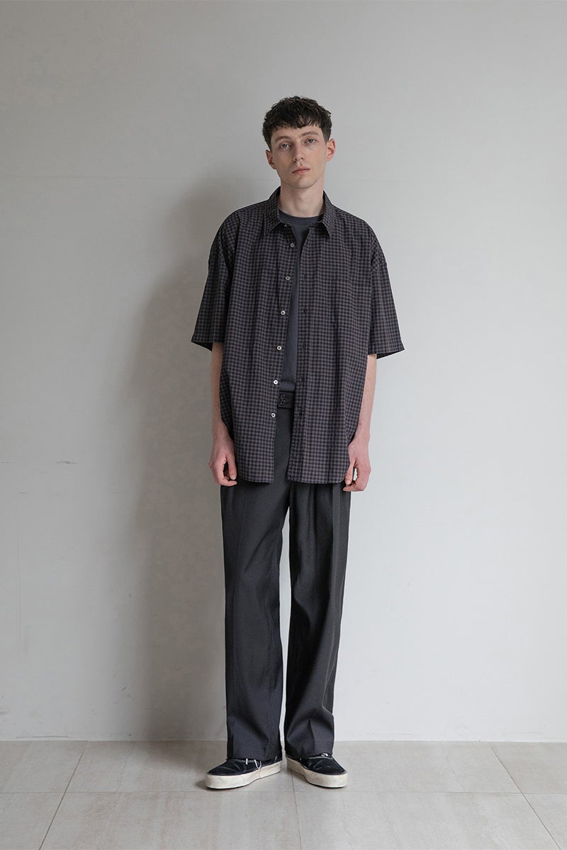 ANOTHER OFFICE(アナザーオフィス) Huge Gingham Check Shirt ヒュージギンガムチェックシャツ AOFSSH006