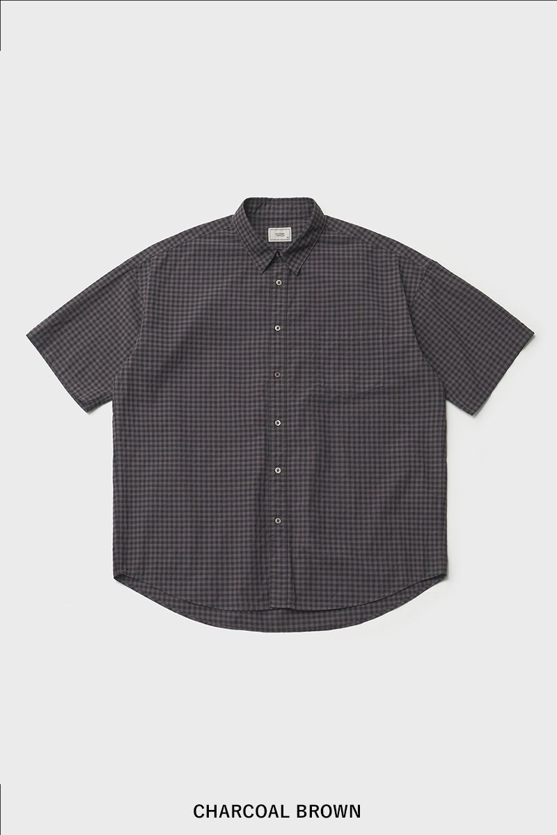 ANOTHER OFFICE(アナザーオフィス) Huge Gingham Check Shirt ヒュージギンガムチェックシャツ AOFSSH006