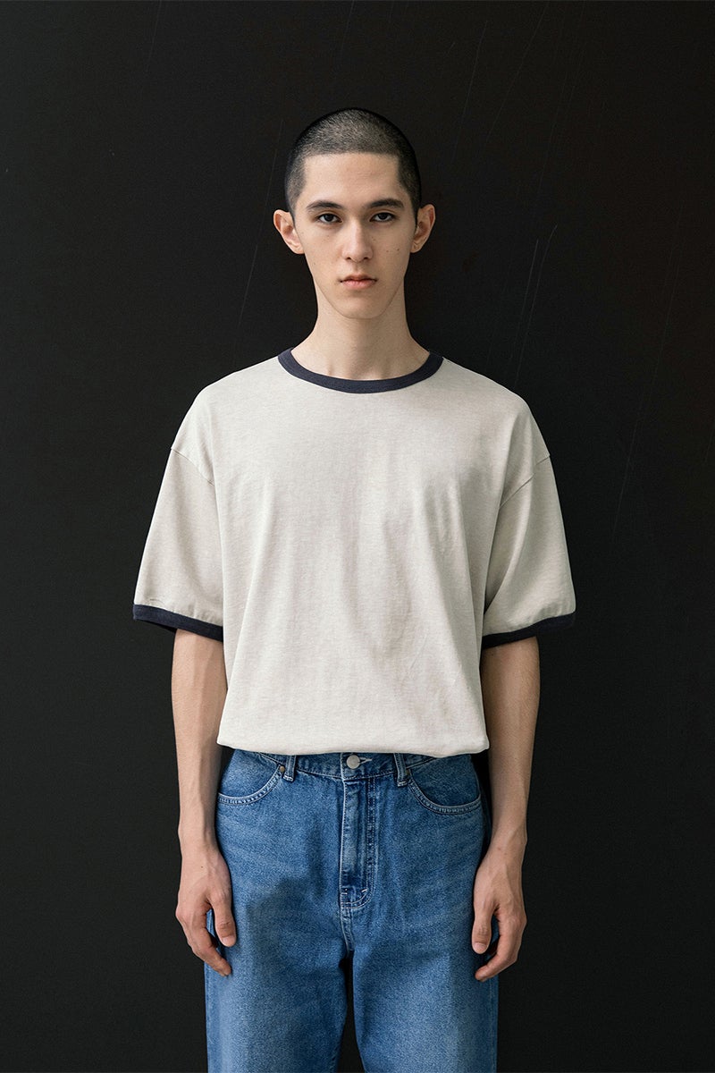 ANOTHER OFFICE(アナザーオフィス) Homeboy Garment Ringer Tee オマージュガーメントリンガーTシャツ AOFSTS002