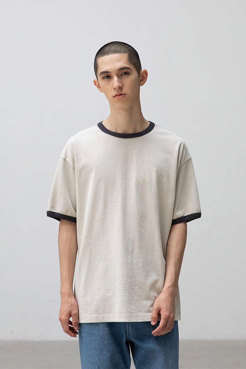 ANOTHER OFFICE(アナザーオフィス) Homeboy Garment Ringer Tee オマージュガーメントリンガーTシャツ AOFSTS002