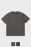 ANOTHER OFFICE(アナザーオフィス) Ordinary Multi Stripe Pocket TEE オーディナリーマルチストライプポケットTシャツ AOFSTS016