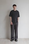ANOTHER OFFICE(アナザーオフィス) Ordinary Multi Stripe Pocket TEE オーディナリーマルチストライプポケットTシャツ AOFSTS016