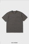 ANOTHER OFFICE(アナザーオフィス) Ordinary Multi Stripe Pocket TEE オーディナリーマルチストライプポケットTシャツ AOFSTS016