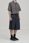 ANOTHER OFFICE(アナザーオフィス) Hemingway Stripe Bermuda Pants ヘミングウェイストライプバミューダパンツ AOGSPT013