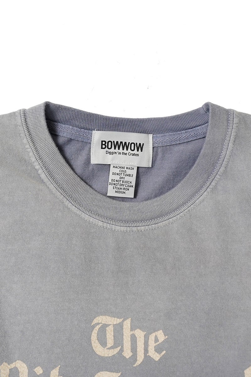 BOWWOW(バウワウ) THE DITC JOURNAL TEE AGED アーミーTシャツ BW261-DJT