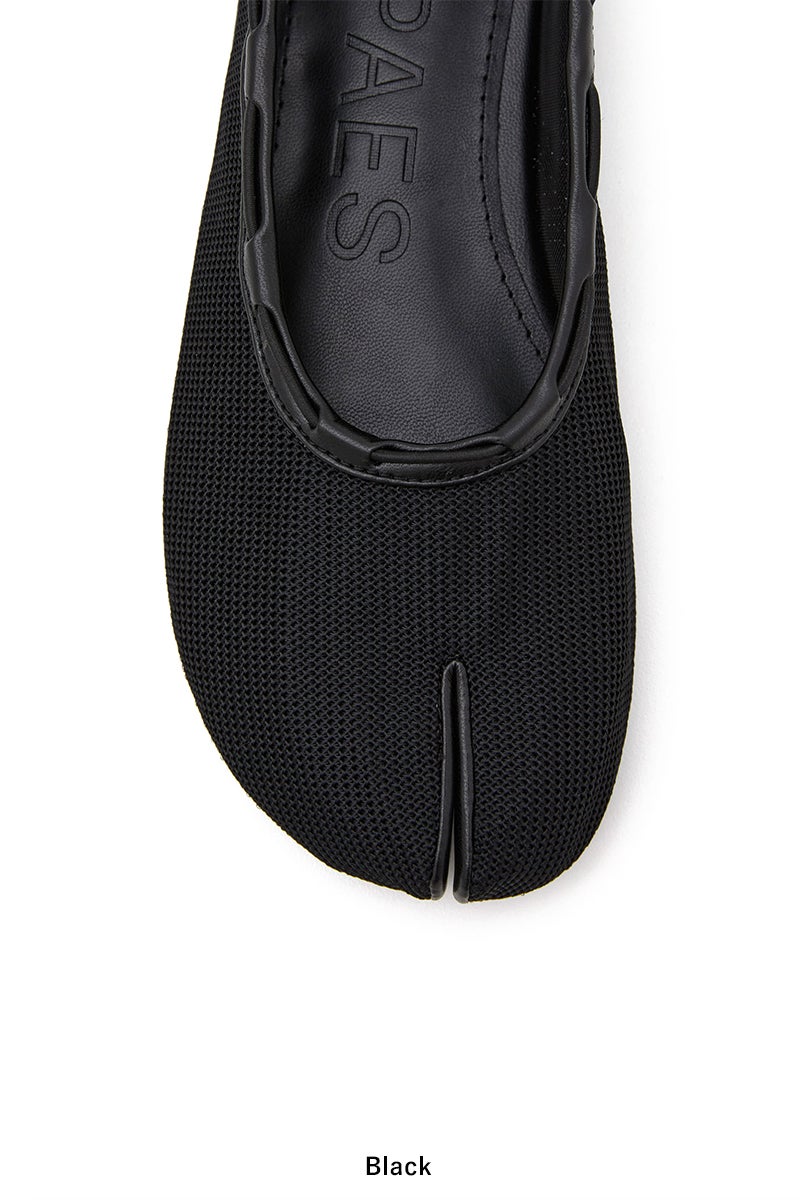 PAES(ペイズ) 20256 Mesh Air String Flat Pumps メッシュエアーストリングフラットパンプス