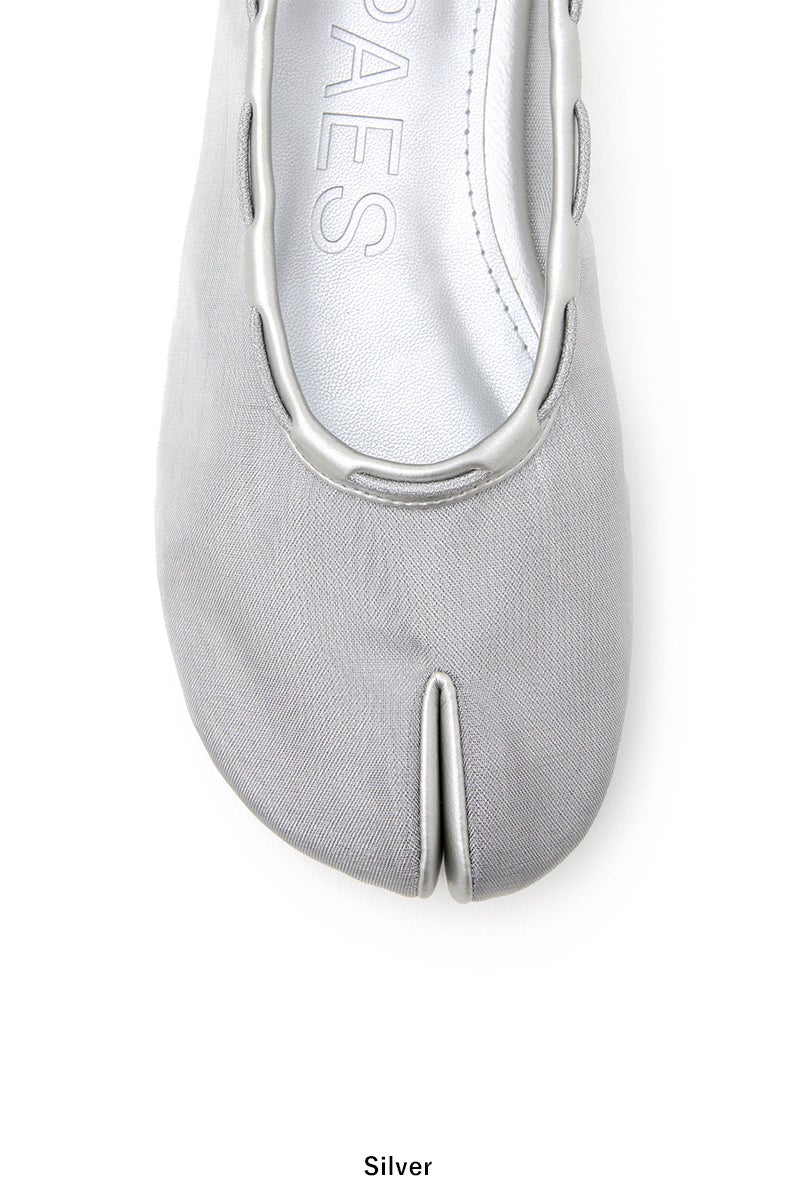 PAES(ペイズ) 20256 Mesh Air String Flat Pumps メッシュエアーストリングフラットパンプス