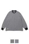 FreshService(フレッシュサービス) MICRO BORDER L/S TEE マイクロボーダー長袖Tシャツ FSC262-70050B