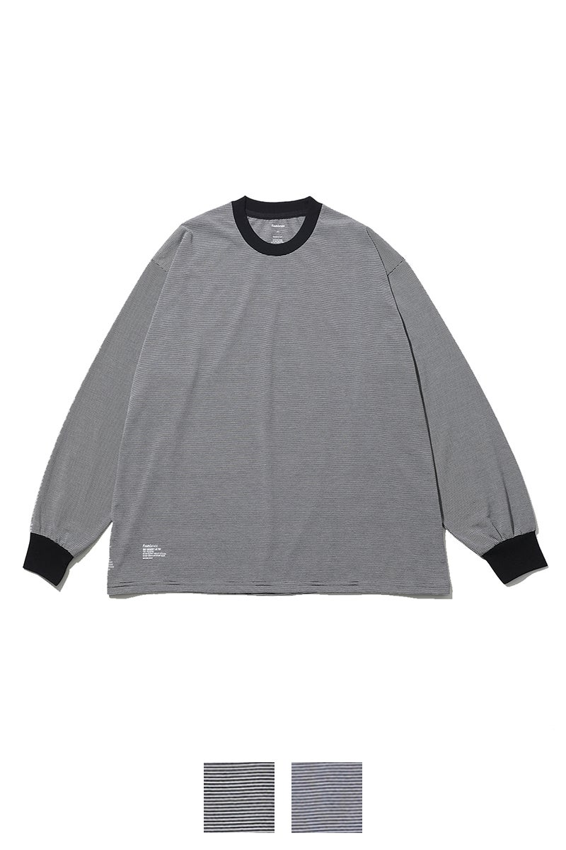 FreshService(フレッシュサービス) MICRO BORDER L/S TEE マイクロボーダー長袖Tシャツ FSC262-70050B