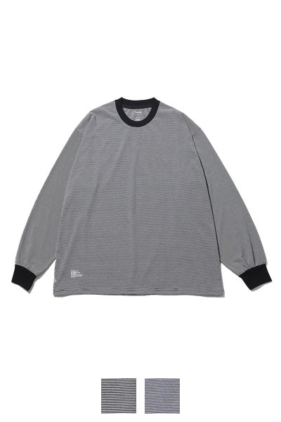 FreshService(フレッシュサービス) MICRO BORDER L/S TEE マイクロボーダー長袖Tシャツ FSC262-70050B