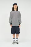 FreshService(フレッシュサービス) MICRO BORDER L/S TEE マイクロボーダー長袖Tシャツ FSC262-70050B