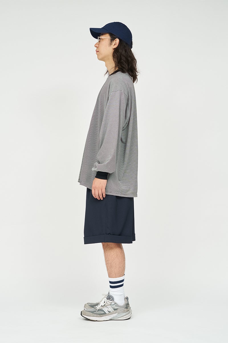FreshService(フレッシュサービス) MICRO BORDER L/S TEE マイクロボーダー長袖Tシャツ FSC262-70050B