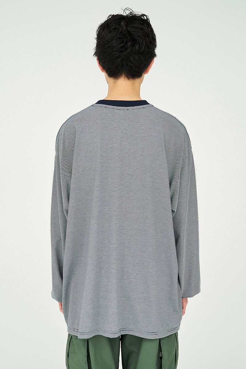 FreshService(フレッシュサービス) MICRO BORDER L/S TEE マイクロボーダー長袖Tシャツ FSC262-70050B