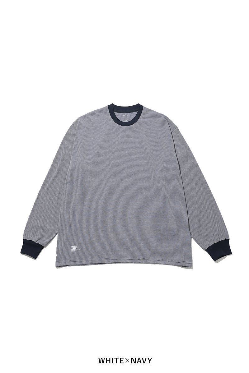 FreshService(フレッシュサービス) MICRO BORDER L/S TEE マイクロボーダー長袖Tシャツ FSC262-70050B