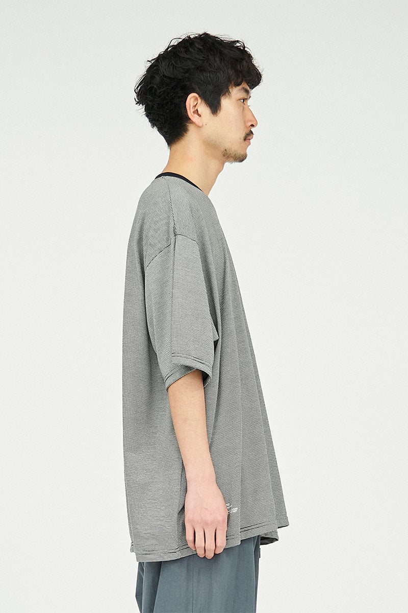 FreshService(フレッシュサービス) MICRO BORDER S/S TEE マイクロボーダー半袖Tシャツ FSC262-70049B