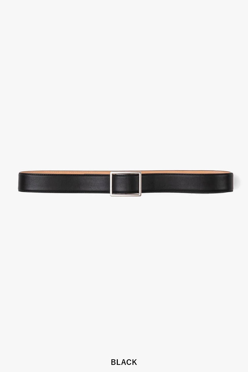 Graphpaper(グラフペーパー) Graphpaper Holeless Leather Classic Belt ホールレスレザークラシックベルト GU262-90033B