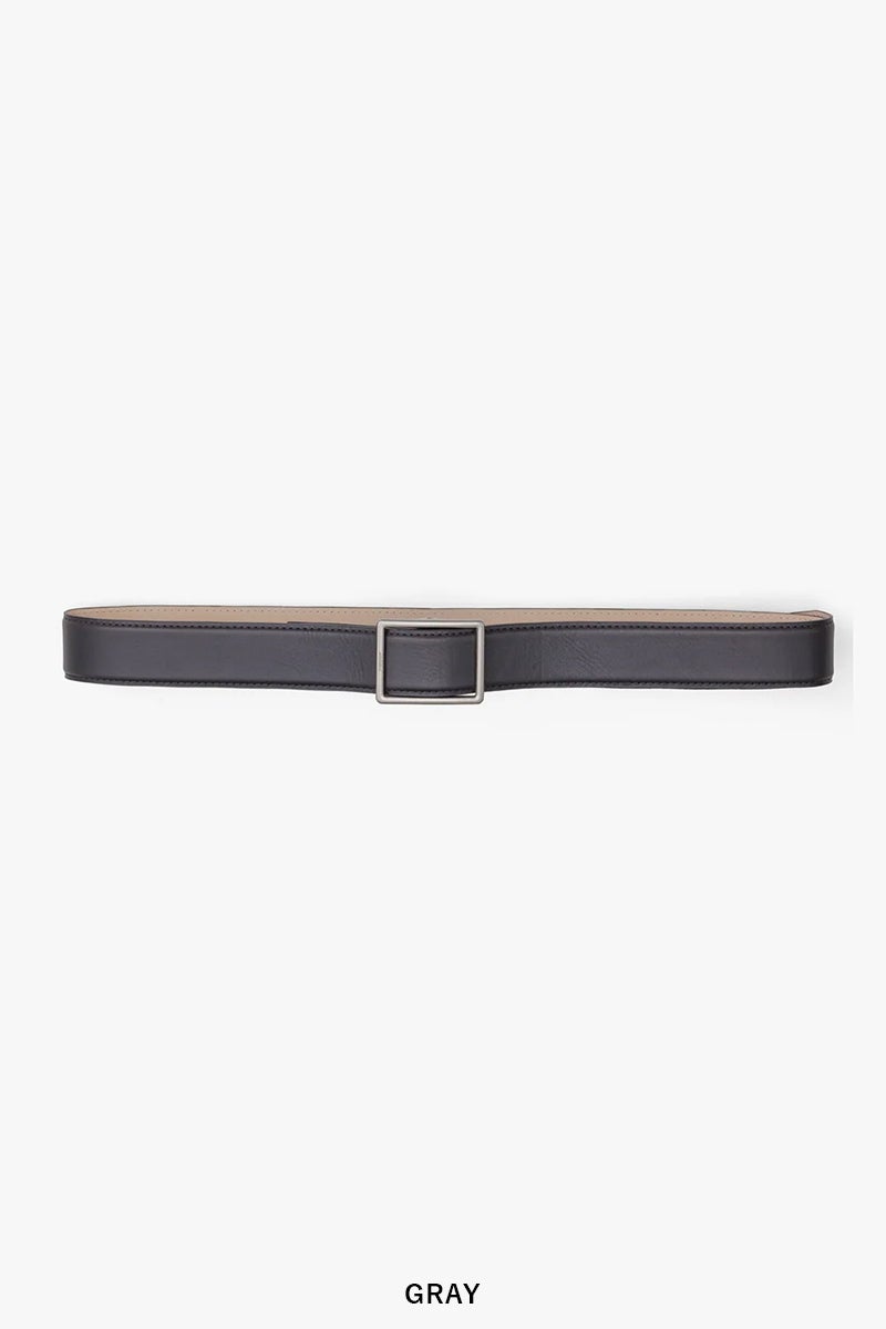 Graphpaper(グラフペーパー) Graphpaper Holeless Leather Classic Belt ホールレスレザークラシックベルト GU262-90033B