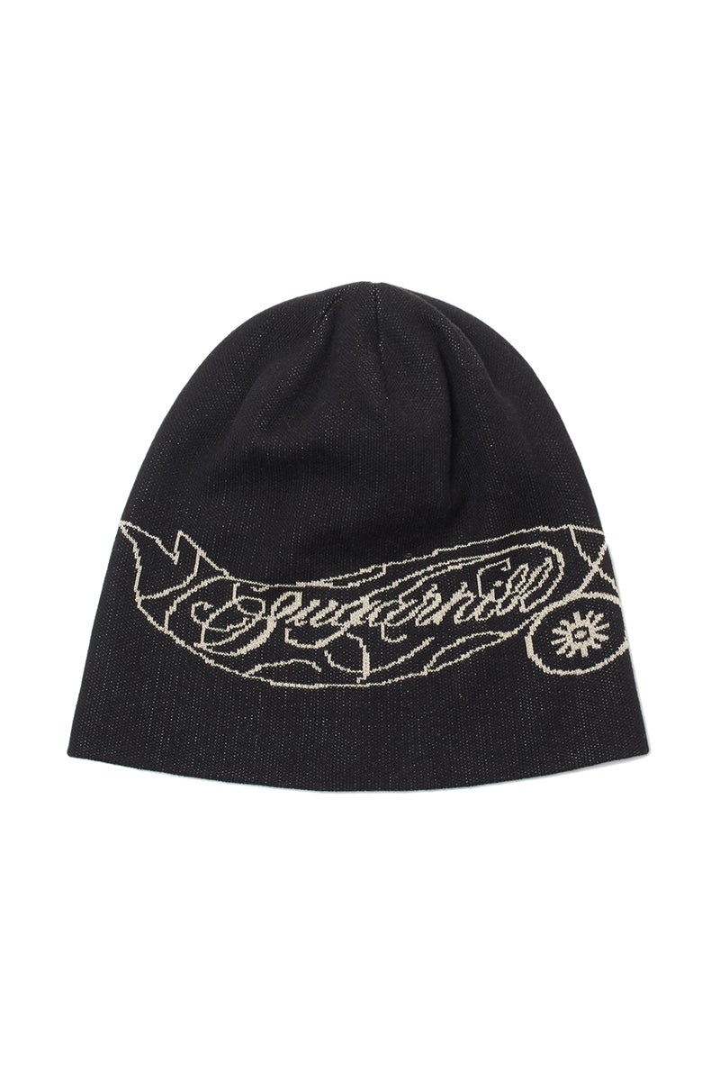 SUGARHILL(シュガーヒル) × CarService(カーサービス) "CS" JOE KNIT BEANIE ジョーニットビーニー 26881001