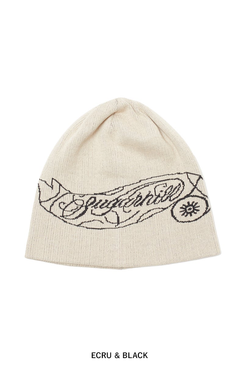 SUGARHILL(シュガーヒル) × CarService(カーサービス) "CS" JOE KNIT BEANIE ジョーニットビーニー 26881001