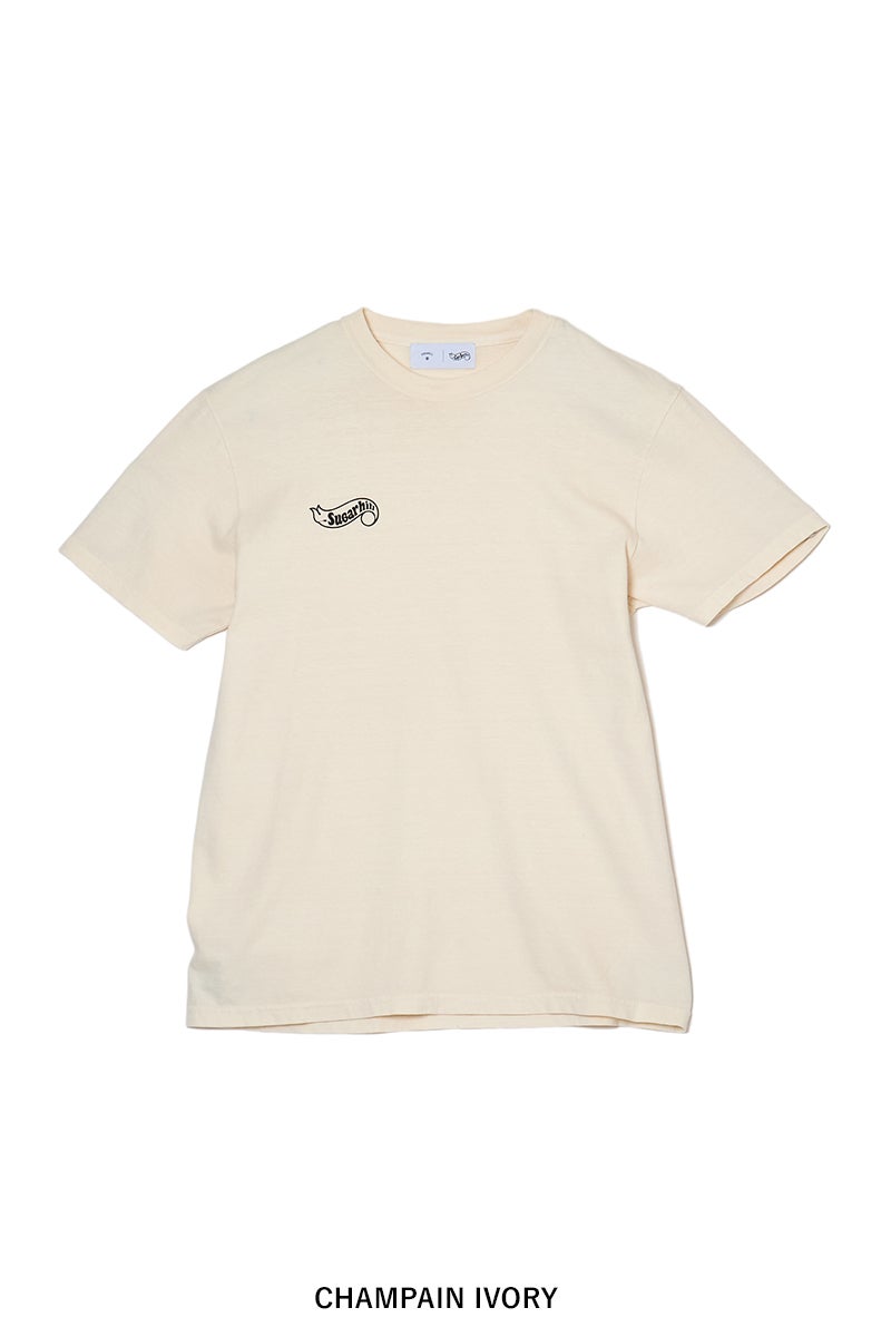 SUGARHILL(シュガーヒル) × CarService(カーサービス) "CS" HOTWHEEL LOGO TEE ホットウィールロゴTシャツ 26880907