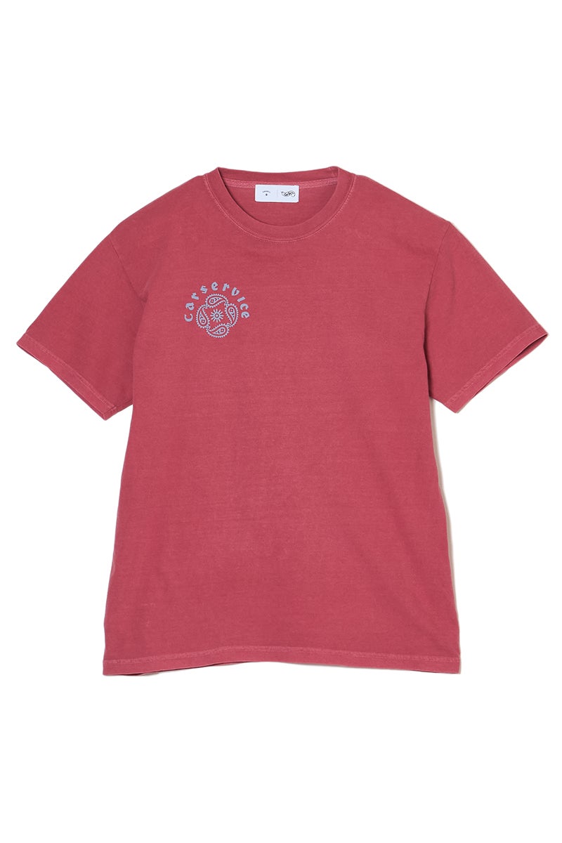 SUGARHILL(シュガーヒル) × CarService(カーサービス) "CS" PAISLY LOGO TEE ペイスリーロゴTシャツ 26880906