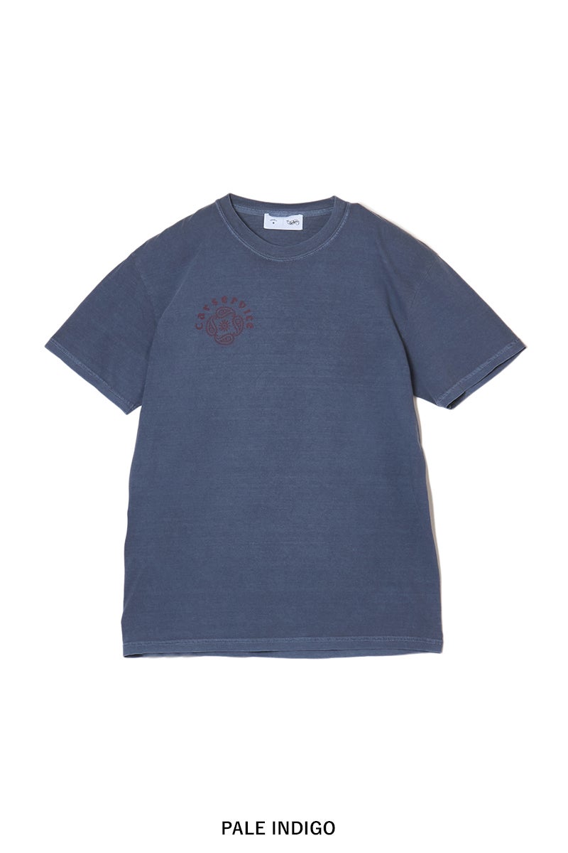 SUGARHILL(シュガーヒル) × CarService(カーサービス) "CS" PAISLY LOGO TEE ペイスリーロゴTシャツ 26880906
